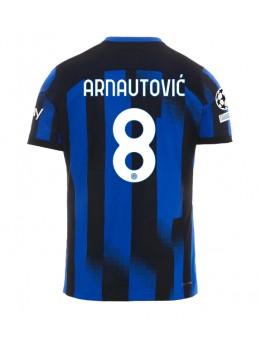 Inter Milan Marko Arnautovic #8 Heimtrikot 2023-24 Kurzarm